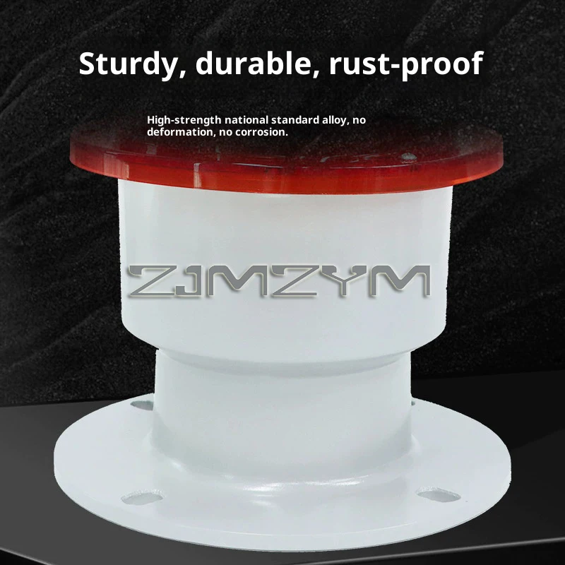 Lumière de Navigation solaire, lumière d'obstruction d'aviation, clignotant, mise en évidence intelligente, tour d'avertissement, Signal lumineux 12V 48V 220V