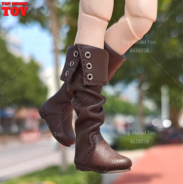 รองเท้าบูทหุ้มข้อกลาง ขนาด 1/6 สเกล รุ่น Trend Basic Versatile ขนาด 29 มม.*10 มม. เหมาะสำหรับตุ๊กตาแอคชั่นฟิกเกอร์ Azone ob22/24 momoko PP FR สำหรับแฟนๆ งาน DIY