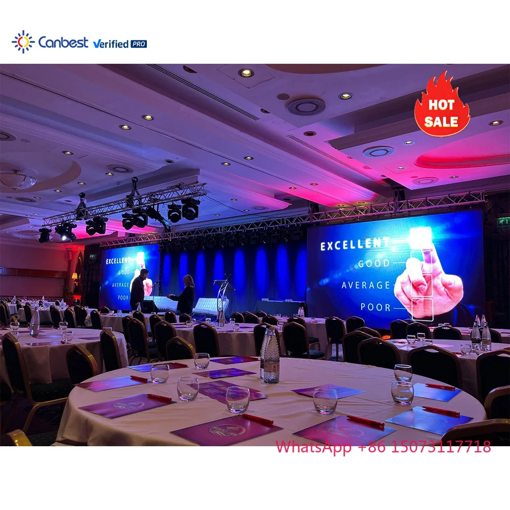 

Indoor P3.91 P 26 10Feet to 16 Feet Rental Led Display Screen for Wedding Stage Decoration 26 Party Exhibition Booth Ledwall