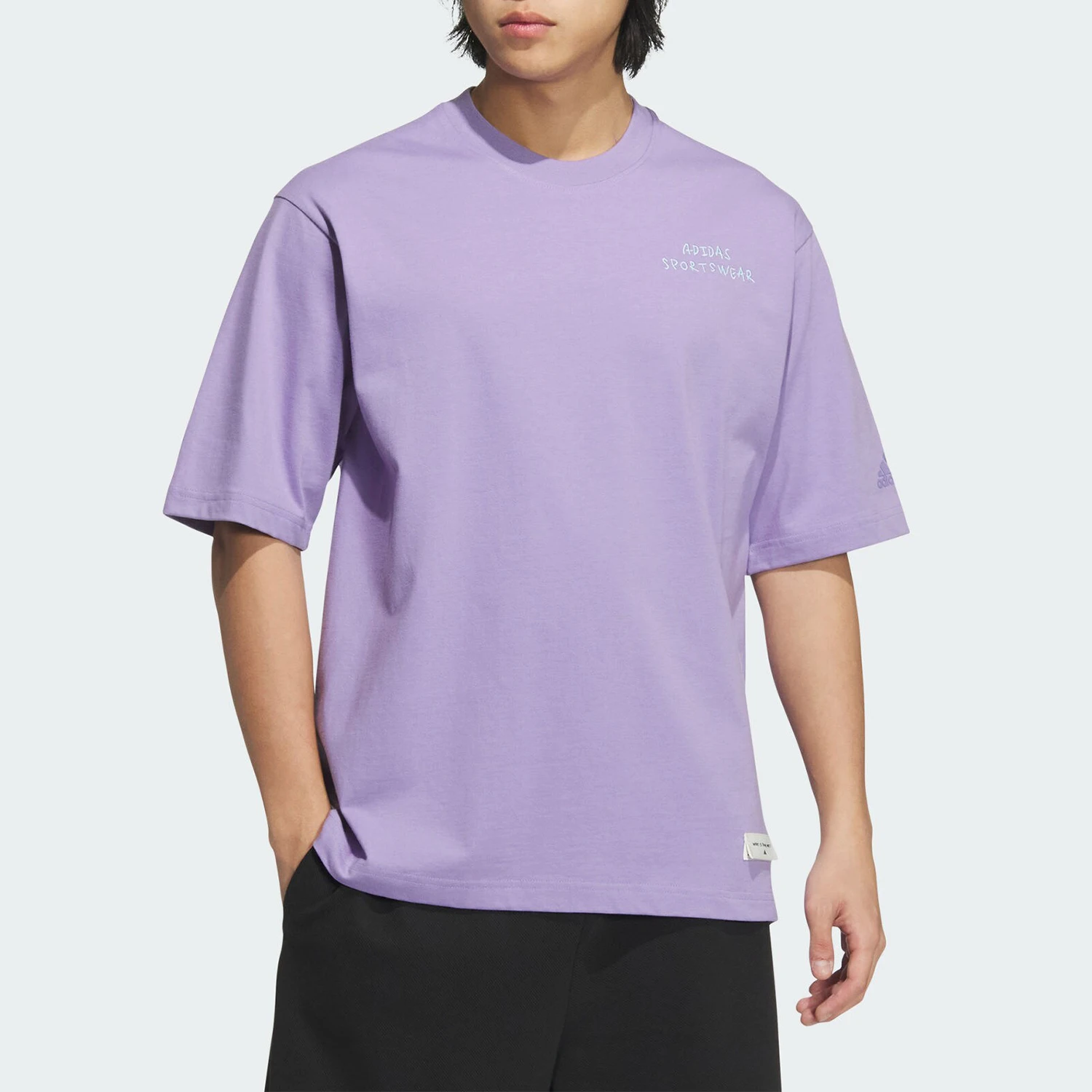 

Adidas подлинная новая мужская простая удобная дышащая свободная спортивная футболка JP4583