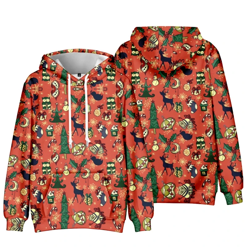 New Christmas sweater Hoodie Long Sleeve Kids Men Women Hoodies Mexico Holiday Sweatshirts Unisex Hip Hop Streetwear Jacket
