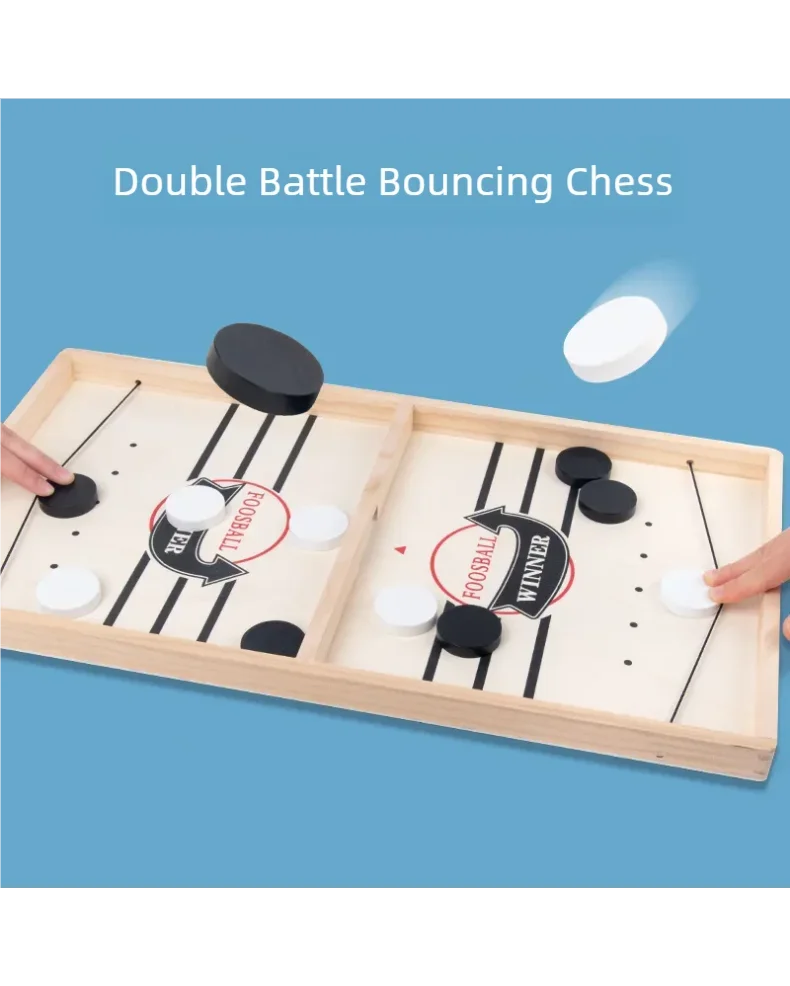 Table Hockey Paced Sling Board Game, Fast Winner, Party Desktop Battle Chess, Adult Parent-Child Interactive, Child Family