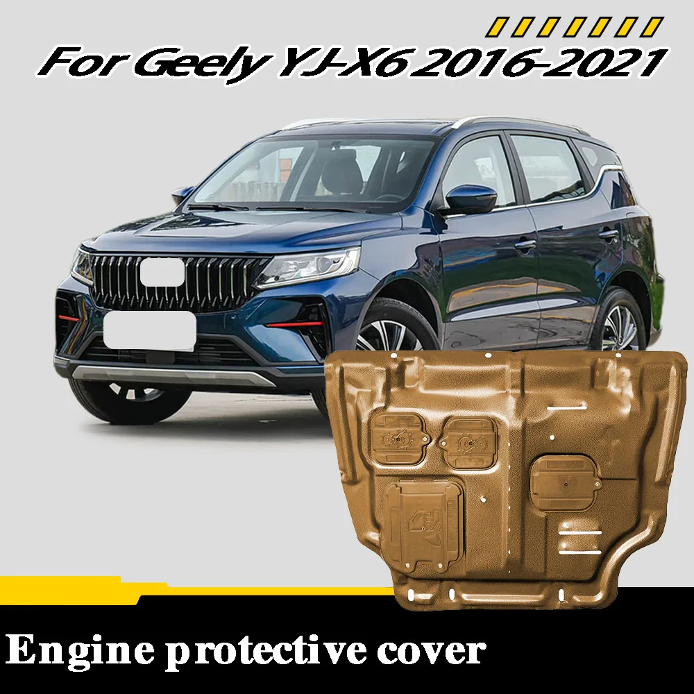 

Vehicle - Specific Splash - Proof Durable Sturdy Engine Undercover And Lower Mudguard For Geely YJ-X6 2016-2021 1.3T/1.8L/1.4T