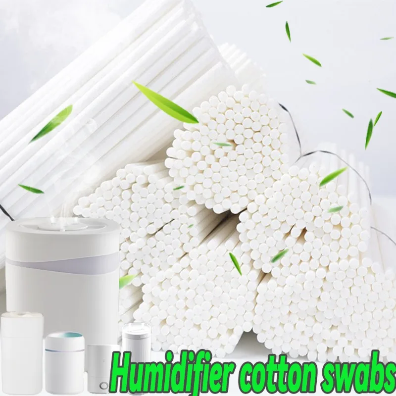 10-100Pcs Umidificatore Filtro Sostituzione Speciale Spugna Di Cotone Bastone Per Umidificatore Usb Diffusore Di Aroma Mist Maker Umidificatori D'aria