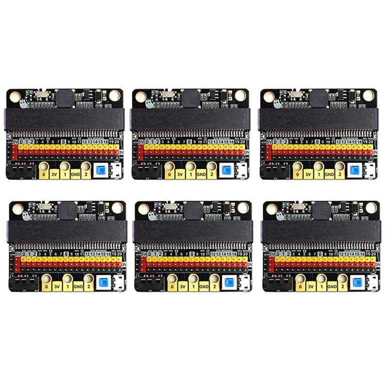 

Ingenious-6X For Microbit Expansion Board IOBIT V2.0 Micro:Bit Horizontal Adapter Board Plate Primary And Secondary Schools