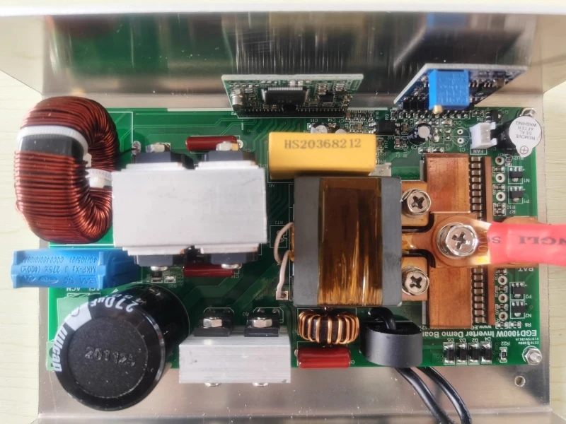 

Full Bridge Quasi Resonance 1000W Pure Sinusoidal Inverter Scheme Evaluation Board EGD1000W-v2 EG8025