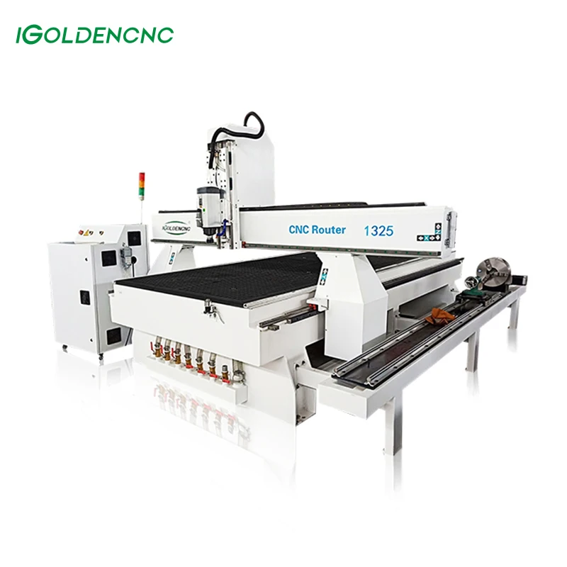 Style Router New Woodworking Multi-Functional 4 Axis Cnc Woodworking Router Machine Mdf Wood Carving Machine