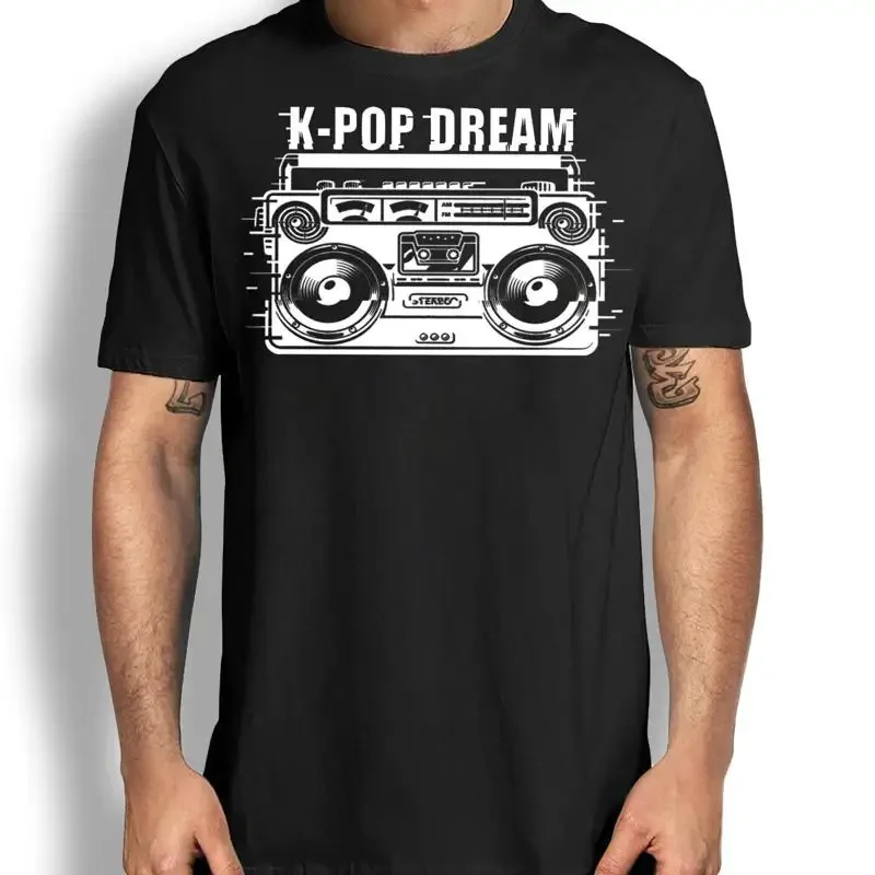 Kpop Fans Korean Music T Shirt K Pop Dream Retro Graphic Tees