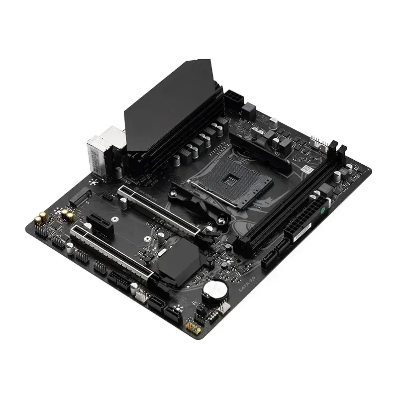 MAXSUN B550M AMD Gaming Motherboard DDR4 M.2 Supports Ryzen CPU R3 R5 R7 AM4 5600G 5700G 5700X Desktop Computer Components