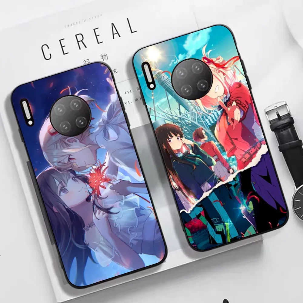 Lycoris Recoil Inoue Takina Phone Case For Huawei Mate 10 20 30 40 50 lite pro Nova 3 3i 5 6 SE 7 pro 7SE