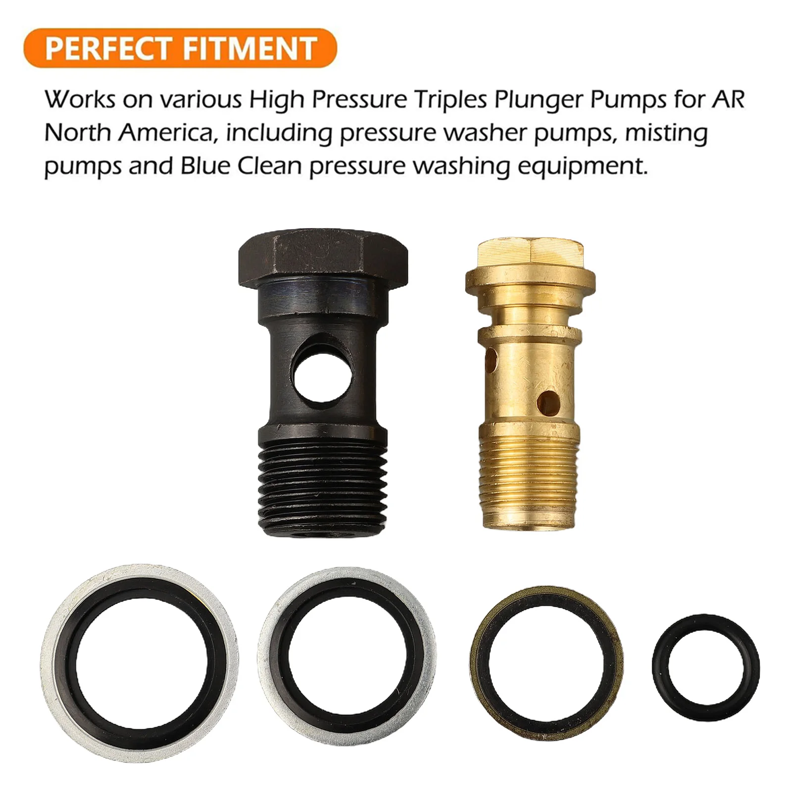 Комплект монтажных болтов AR2119 для разгрузчика Gymatic 3B, предназначенный для XM 1326, необходимый аксессуар для ремонта мойки высокого давления Комплект монтажных болтов AR2119 для разгрузчика Gymatic 3B, предназначенный для XM 1326, необходимый аксессуар для ремонта мойки высокого давления