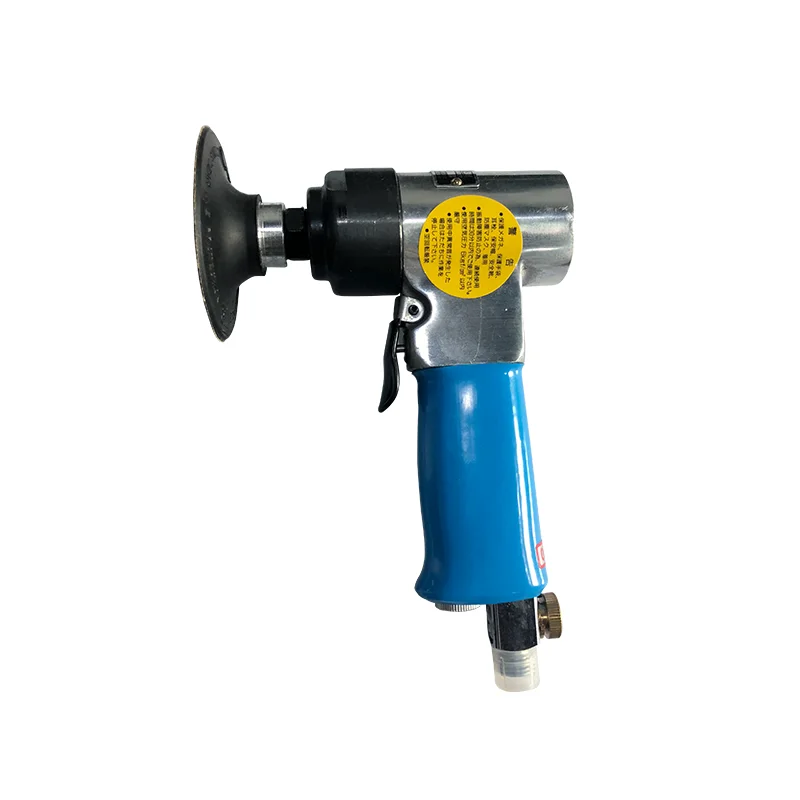 7403 Right Angle Orbital Pneumatic Sander with 75mm Wool Pad Air Belt Sanding Tool