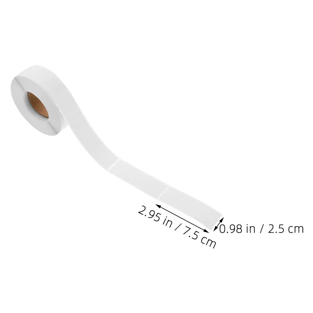 2 Rolls Food Label Stickers Blank Waterproof Tear Resistant Removable Freezer Labels Jar Canning Expiration Date