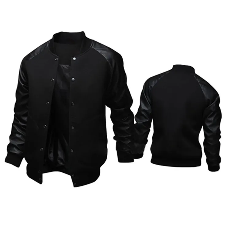 Mens Patchwork Jacket Foreign Trade Big Pocket Baseball Shirt Autumn Winter Coat Vintage Streetwear Fashion