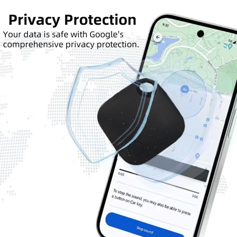 ตัวติดตามตำแหน่งอัจฉริยะ ใช้งานได้กับแอป Android Google Find Hub ระบุตำแหน่งระยะไกล ติดตามกุญแจ กระเป๋าเดินทาง แท็กสำหรับ Galaxy Pixel GMS
