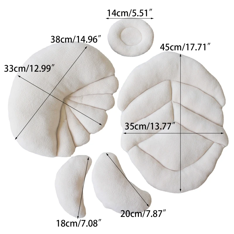 Newborn Photography Pillow Assisst Props Studio Basket Baby Posing Nest Pad Photo Infant Assistant