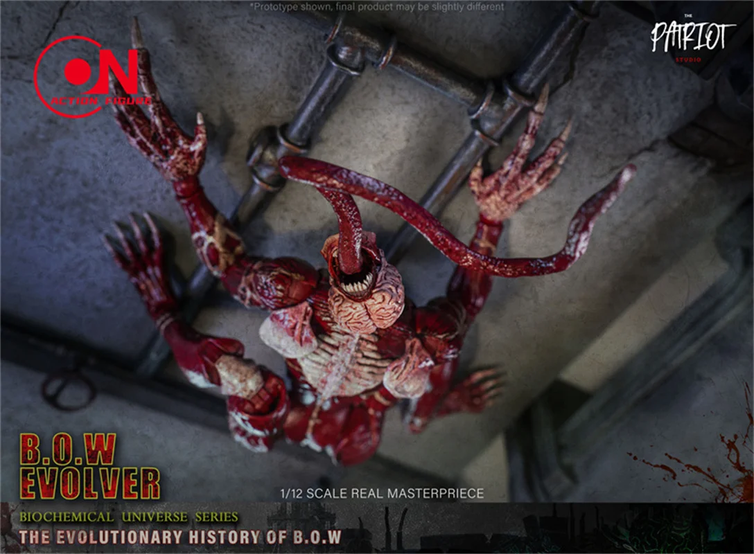 Patriot studio 1/12 BOL Evolver Mutated Monster Figure Modello Soldato Action Figure Body Doll per la collezione di fan