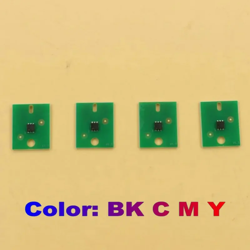 4 Colors/Set For Mimaki CS100 Cartridge One Time Chip For Mimaki SWJ-320-S2 SWJ-320-S4 Printer