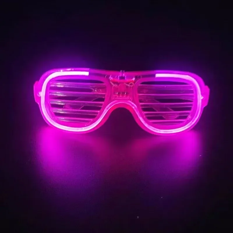 Lunettes LED Fluorescentes Clignotantes pour ixau Néon, Lumière Shoe, Bar, Fournitures d'Accessoires Photo