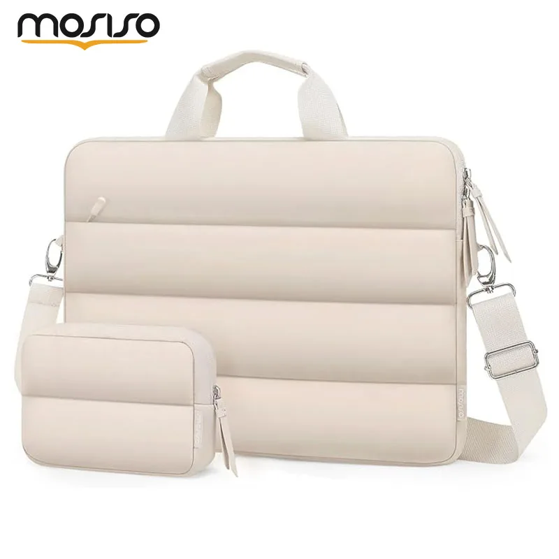 Laptop Briefcase Bag for 2025 MacBook Air Pro M5 M4 M3 M2 M1 13 13.3 14 15 15.6 16 inch HP Dell Lenovo Asus Notebook Sleeve Case