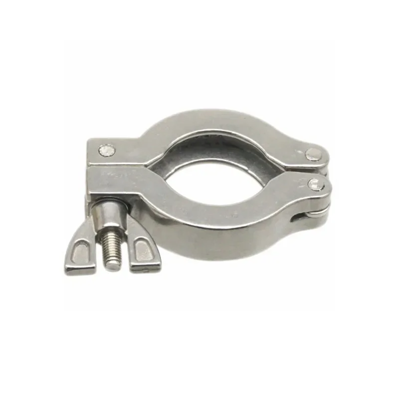 

KF10 stainless steel 304 flange vacuum tube, nut clamp KF three clamp joint, flange clamp (without centering bracket, no O-ring)