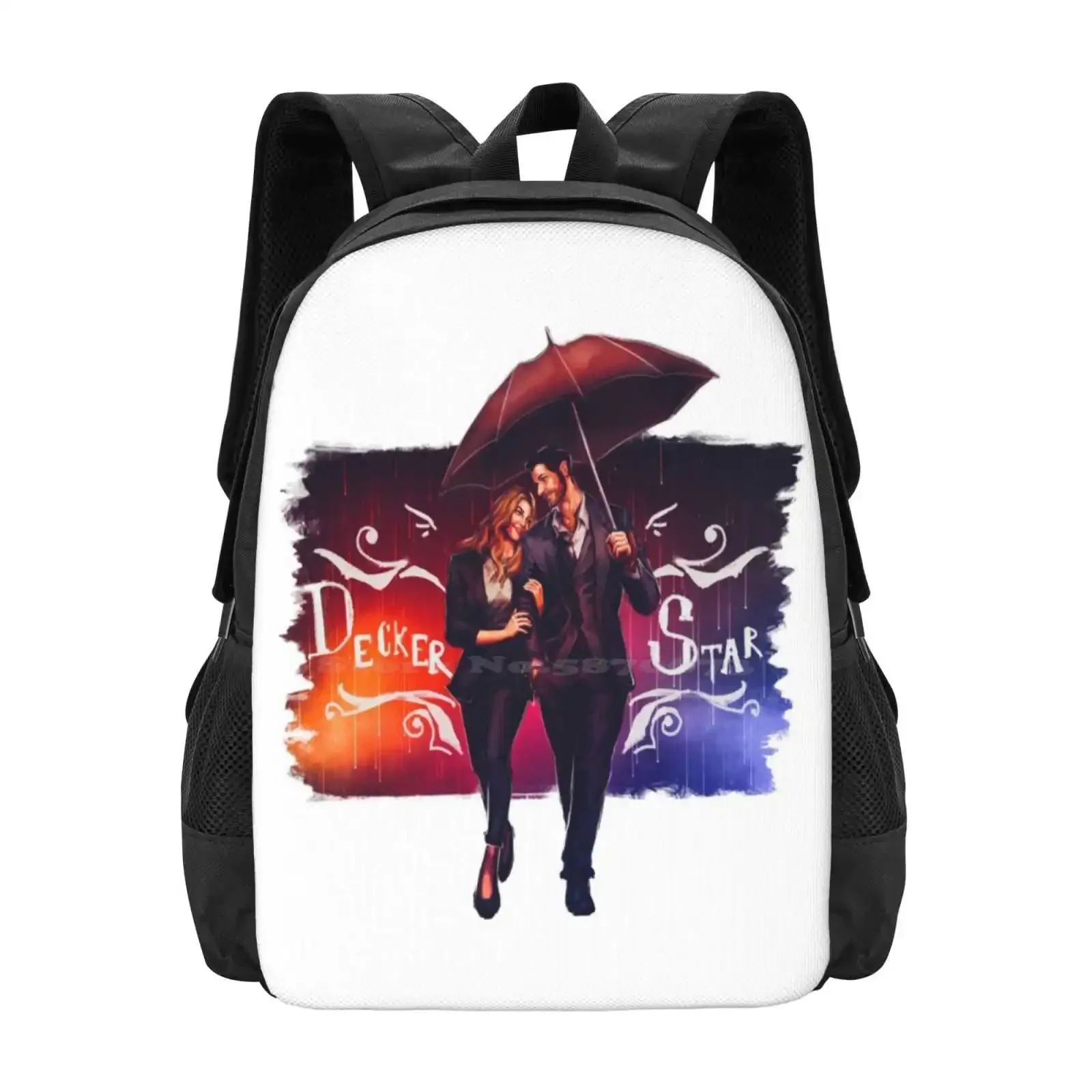 

Deckerstar - Lucifer Fan Art Hot Sale Schoolbag Backpack Fashion Bags Lucifer Fanart Lucifer Fan Art Lucifer On Lucifer Season