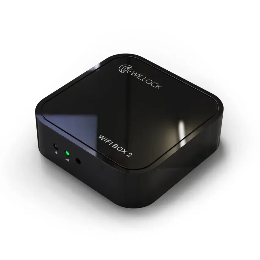 

WELOCK Bluetooth WiFi Box Работает с умным дверным замком Разблокировать удаленно Создайте временный пароль работает с Alexa WiFi Gateway