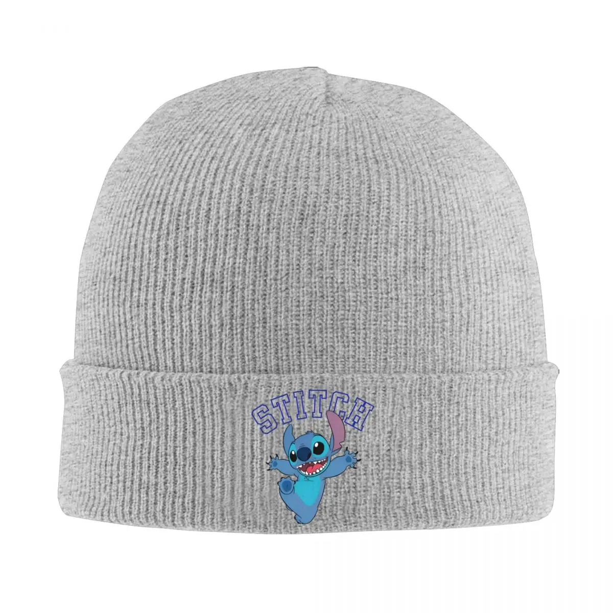 Athletic Stitch Bonnet Hats Beanie Hats Graphic Knit Hat Winter Y2K Cool Men Women Kpop Thermal Elastic Cap