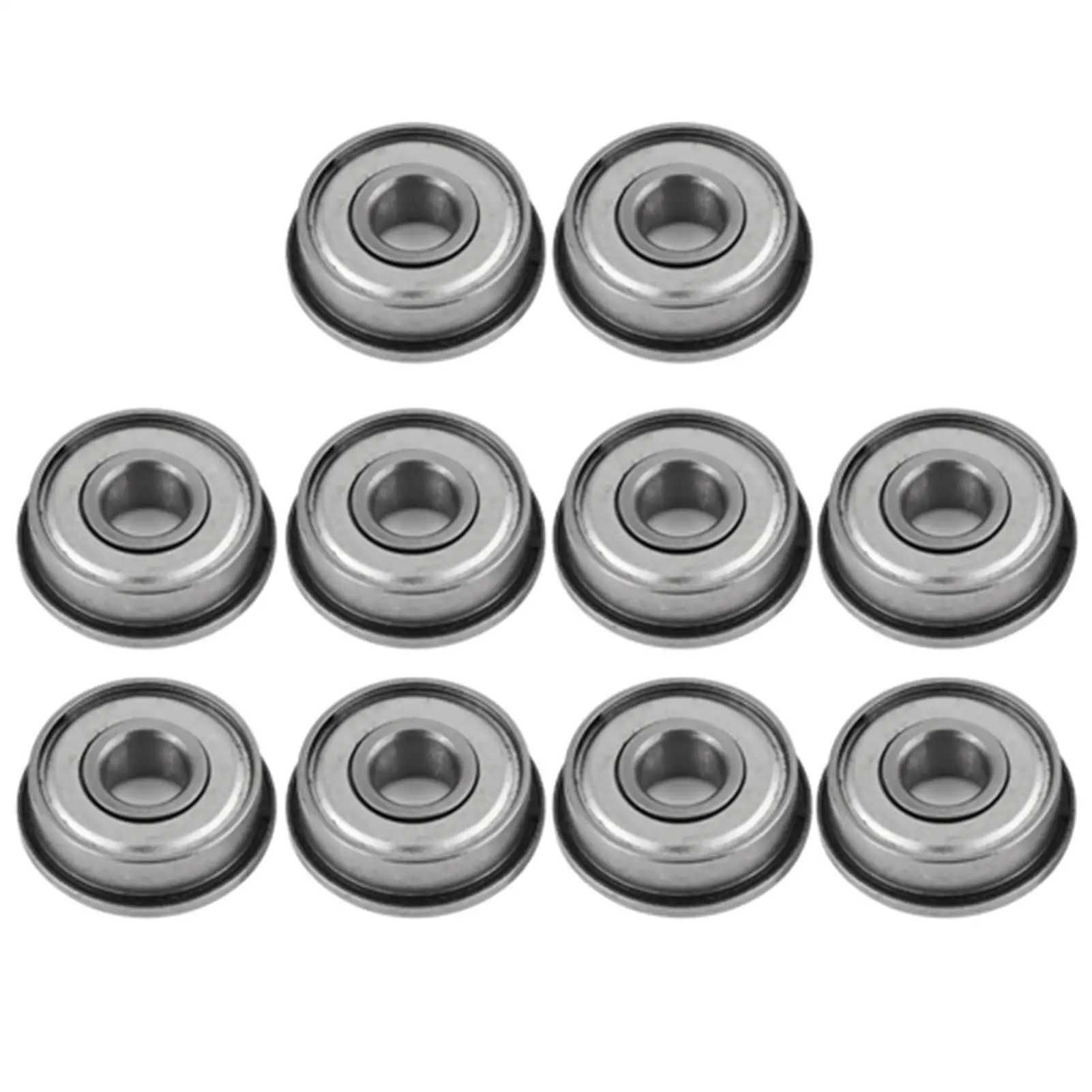 

10Pcs/lot Miniature Deep Groove Ball Bearings for printer Motor F608ZZ F686ZZ F688ZZ Bore Shielded Flange