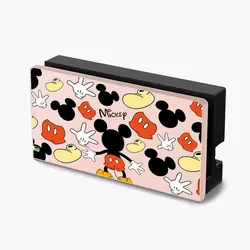 Faceplate Protective Cover For Nintendo Switch Oled TV Dock Station Cartoon Anime Mouse Decorative Replacement Front Plate Case
