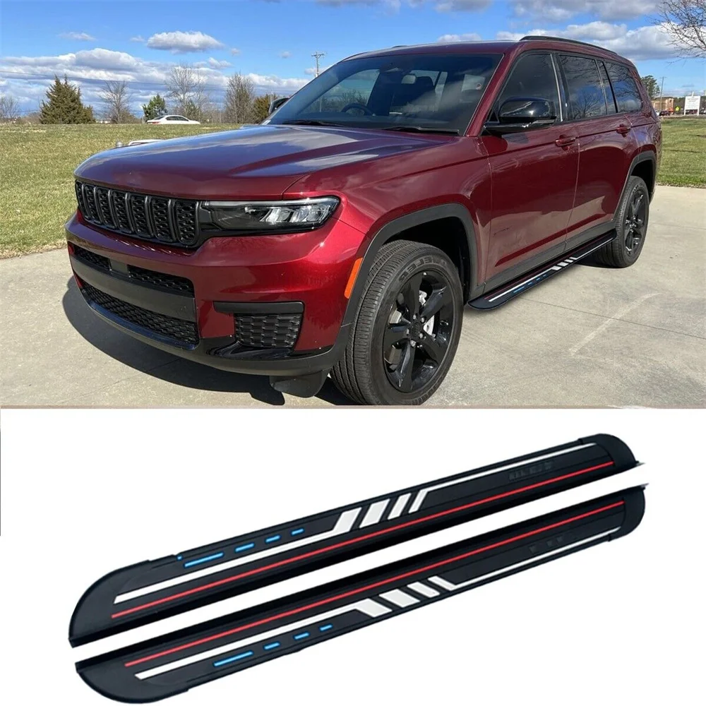 

Подходят для Jeep Grand Cherokee L 2021-2023 фиксированная боковая подножка Nerf Bar