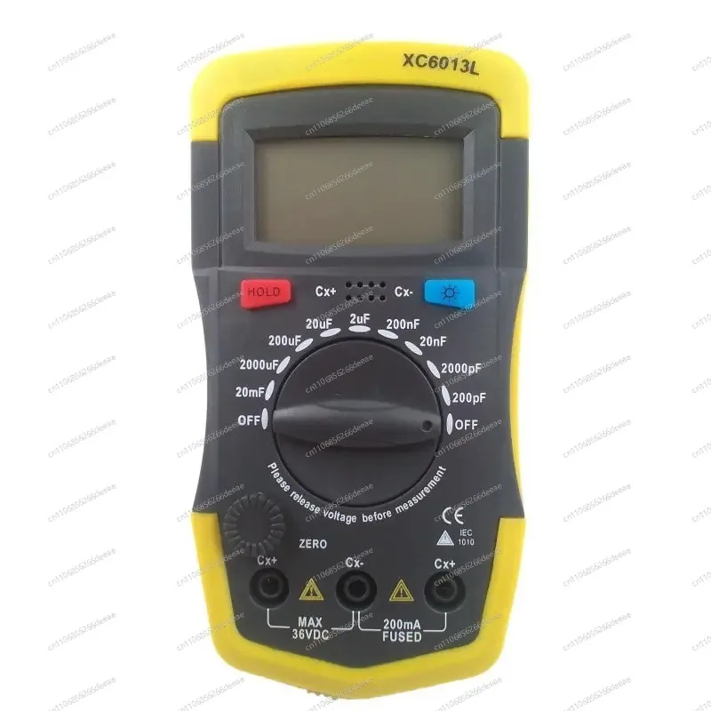 Digital Capacitance Meter XC6013L Capacitor Tester pF nF uF Circuit Gauge Capacitance Tester