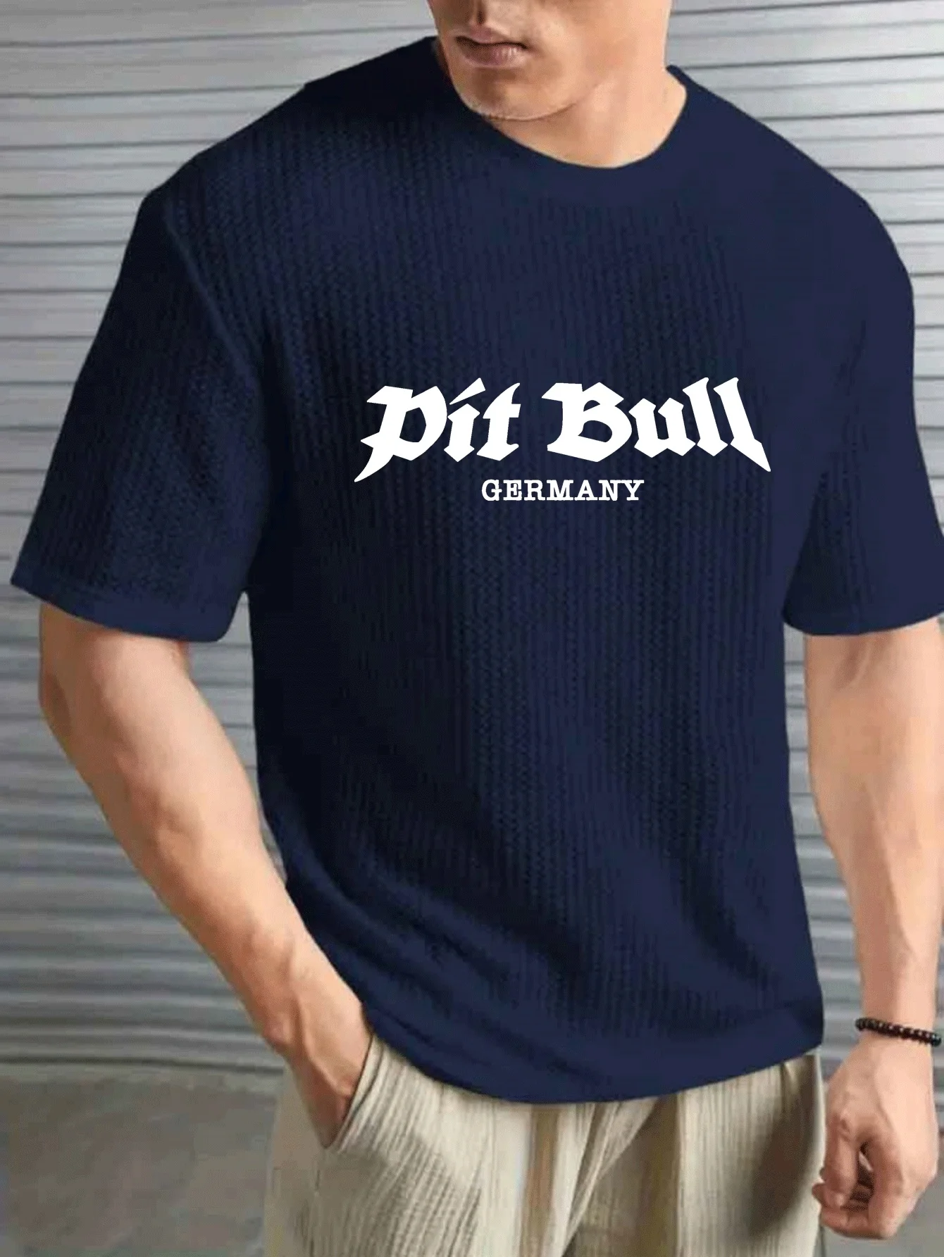 

New Summer Fitness Men's Loose T-shirt Men's Fitness Clothing