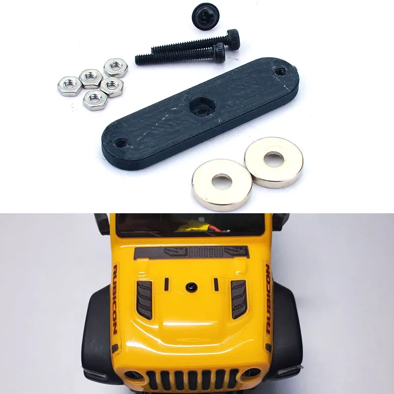 Axial SCX24 Car Shell Magnet Body Column for 1/24 RC Crawler Car Axial SCX24 AXI00002 AXI00005 90081 JEEP Wrangler Upgrade Parts