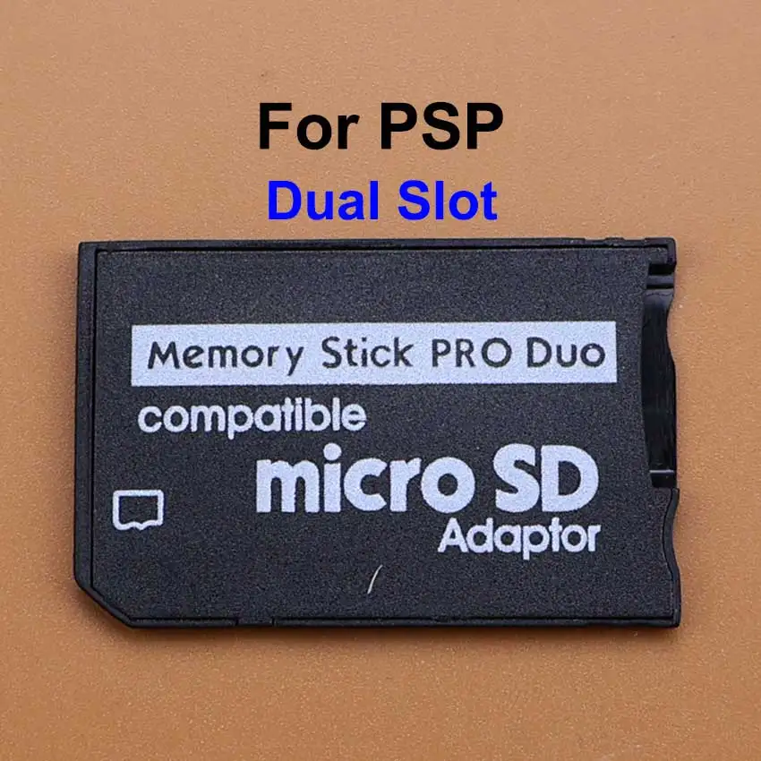 1pcs Memory Card Adapter For PSV Vita 1000 2000 SDHC TF to MS Memory Stick Pro Duo Micro SD Card Reader For PSP SD2VITA PLUS TF