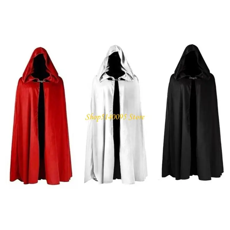 

Dxae Eye Caleing Medieval Cape для косплей -события Halloween Party Accessy Accessy