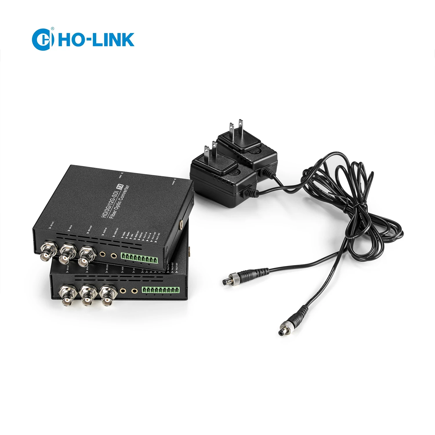 

Simplex LC Fiber Optic 12G-SDI Video Over Fiber Converter with Tally and Data