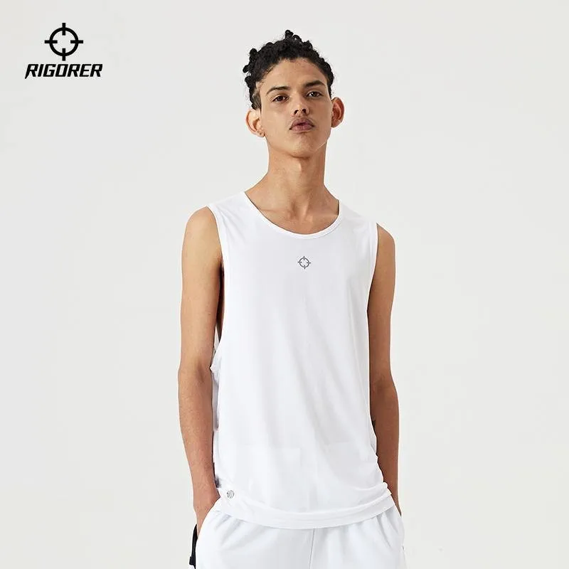 RIGORER Basketball Vest Sleeveless Quick-drying Fitness Training Running Loose Breathable Sports Vest Singlet Tank Top