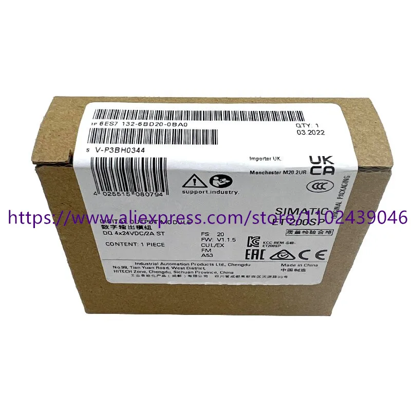 New And Original  6ES7132-6BH00-0BA0  6XV1840-2AH108 6ES7132-6BD20-0BA0 Spot Stock