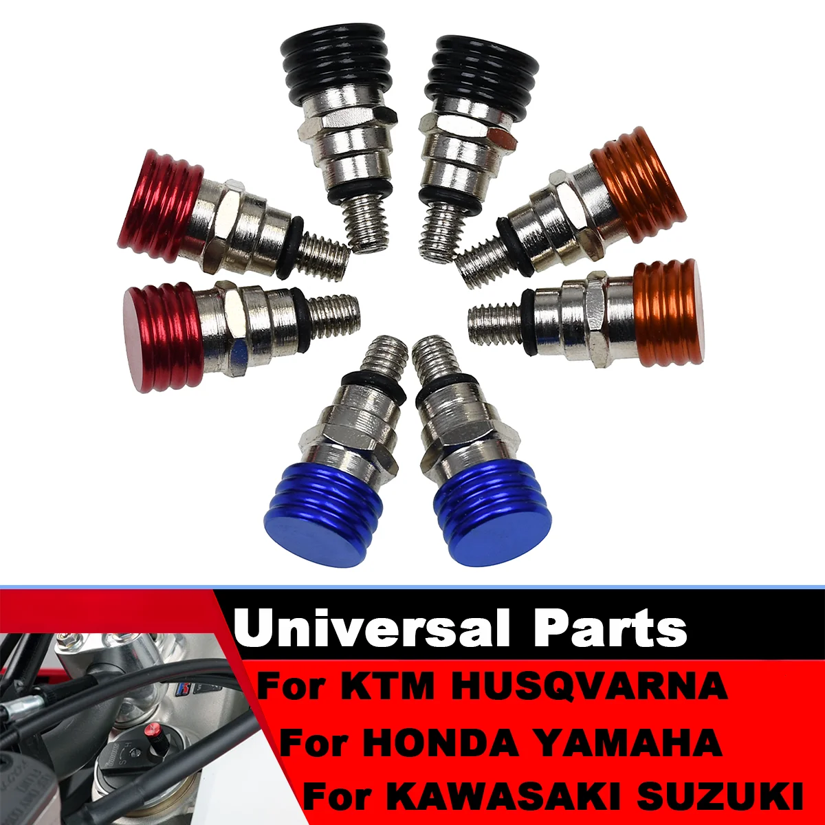 

Motocross M4*0.7cm Fork Air Bleeder Valve For KTM SX SXF EXC EXCF XC XCF XCW XCFW Husqvarna TC FC TE FE 85-501cc Dirt Bike parts