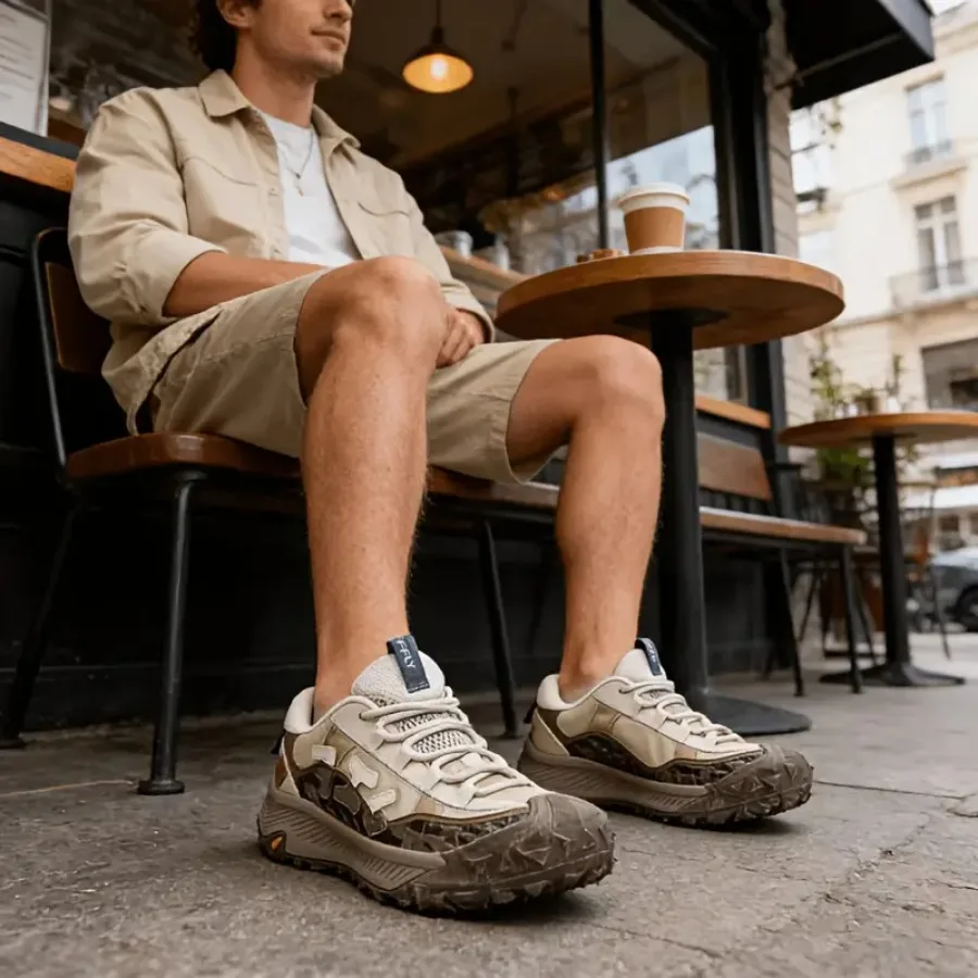 

Мужские дышащие повседневные спортивные кроссовки Jifffly – удобные нескользящие кроссовки на шнуровке из прочной ткани, подходящие для активного отдыха