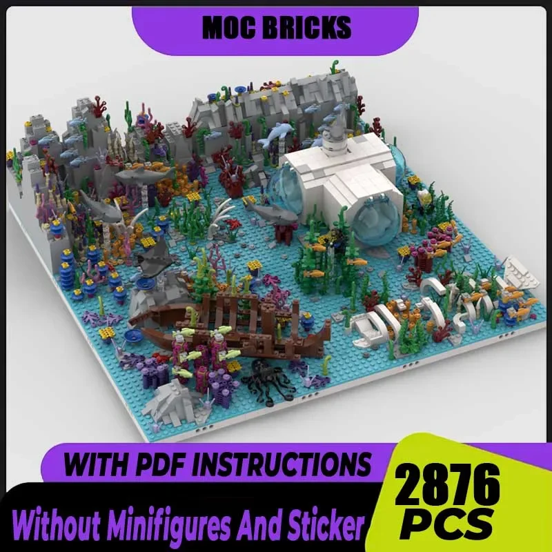 

Modular City Building Model Moc Building Blocks Modular Ocean Model Technology Bricks DIY Assembly Holiday Toy Set Gifts