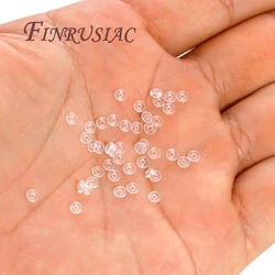 50-100Pcs/Lot 2mm 2.5mm 3mm Soft Silicone Bead For Jewelry,Spacer Beads,Separator For Beads,DIY Jewelry Making Supplies
