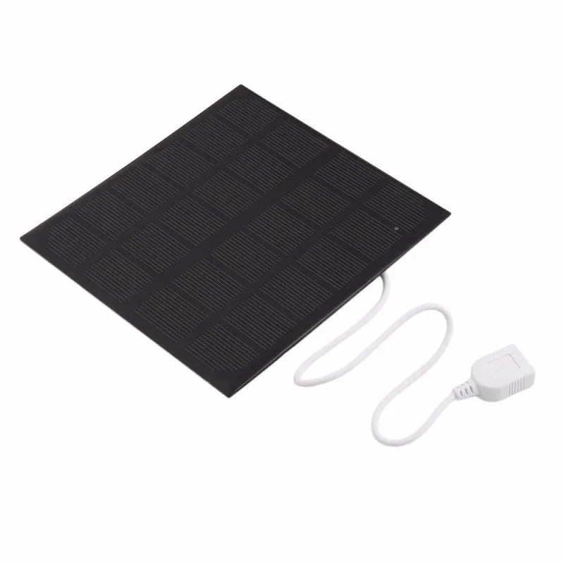 3W 6V Mini Solar Panel Charger Monocrystalline Solar Cell Square Solar Module 145*145MM 12PCS Free Shipping