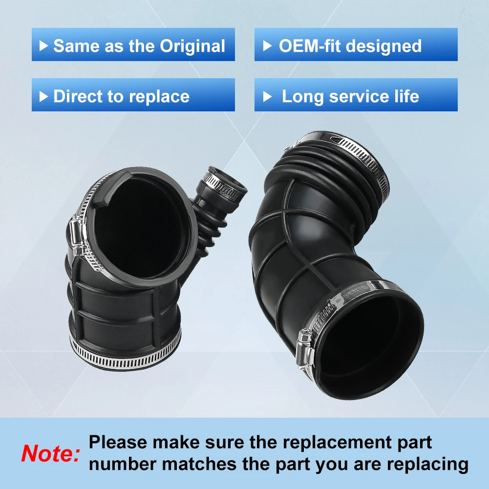 Intake Hose Tube For BMW E46 L6 2.2L E36 Z3 L6 2.8L Replacement for 13541435627 13541705209 696-059 696-061