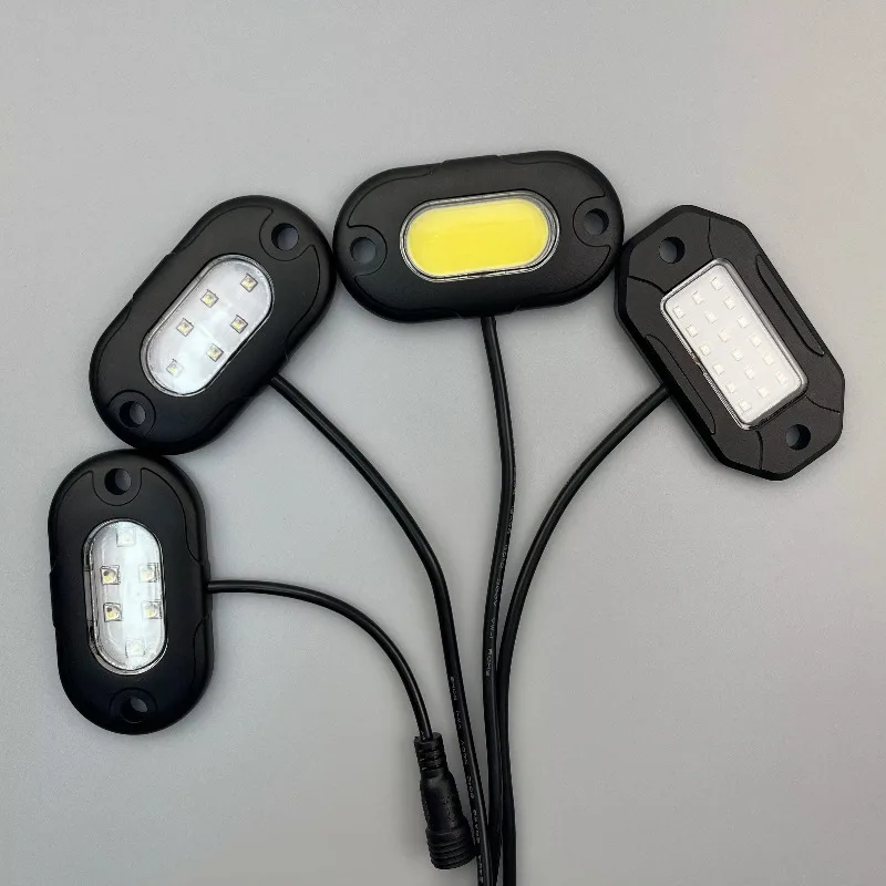 

High Power Brightest Pure White 120 Light Emitting Diode Pod Rock Underbody Rock Light