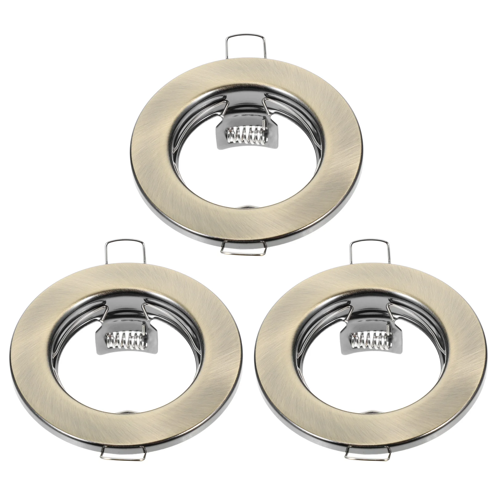 

3 шт. металлическая перегородка для Mr16 Gu10, встраиваемая рамка светильника, прочный держатель прожектора, аксессуары для освещения, потолочное крепление