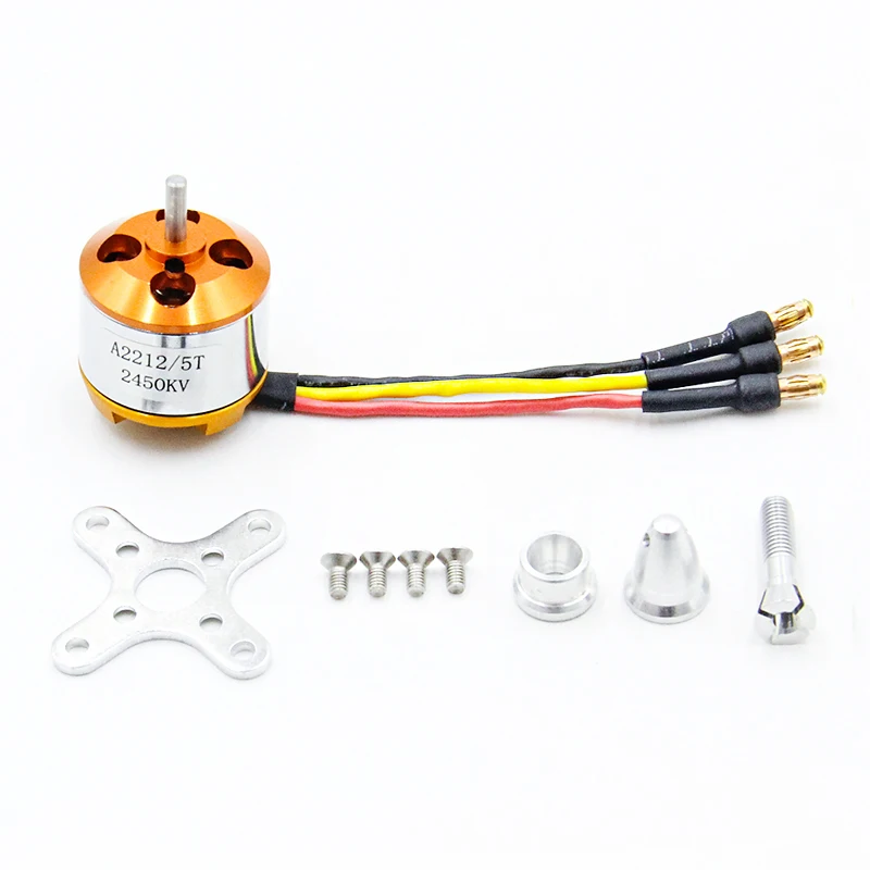 XXD A2212Serie borstelloze motor voor RC-vliegtuig drones met vaste vleugels 930KV 1000KV 1400KV 2200KV 2450KV 2700KV
