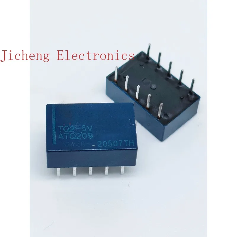 10PCS TQ2-3V TQ2-5V TQ2-12V TQ2-24V TQ2SA-3V/5V relay two open and  closed