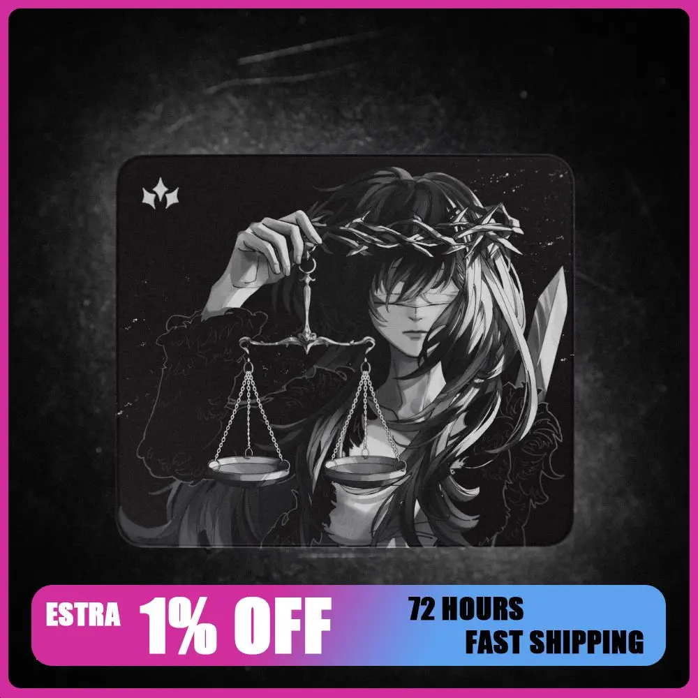 Aimstar Justice V3 Mousepad Soft Fps Gaming Mousepad 4mm Non-Slip Mouse Pad E-Sport Gaming Accessories Customized Mousepad